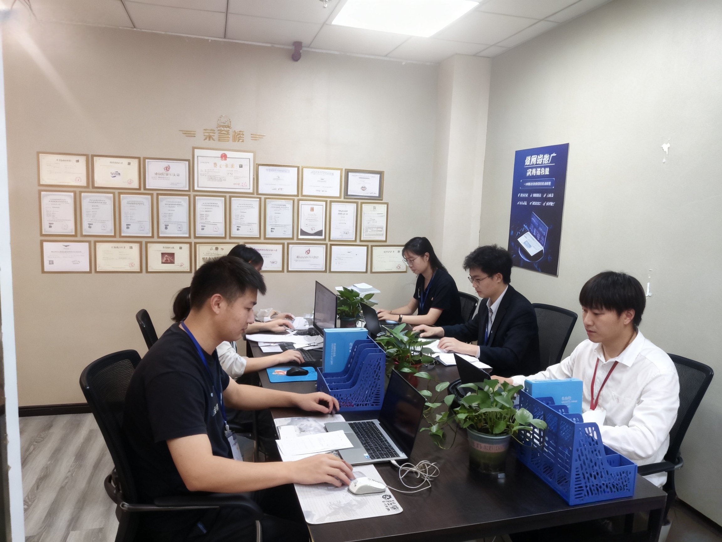 网推传媒公司实拍环境展示